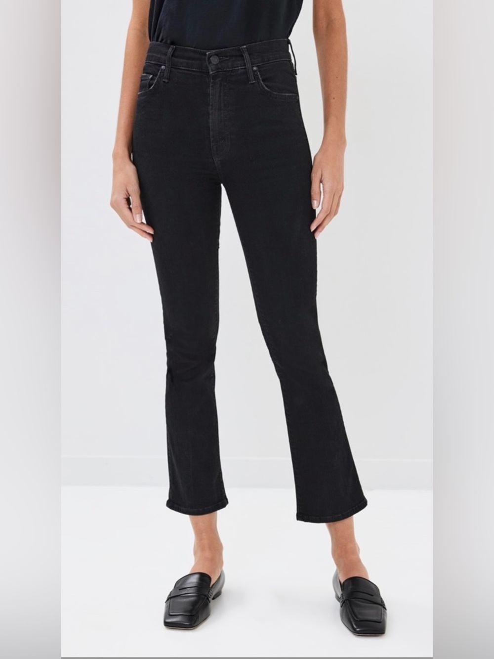 MOTHER Insider Crop Jeans In Not Guilty